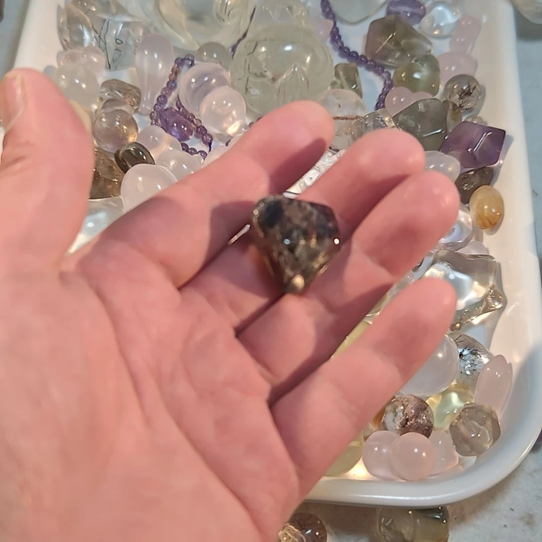ཐ****水晶未镶嵌颈饰水晶