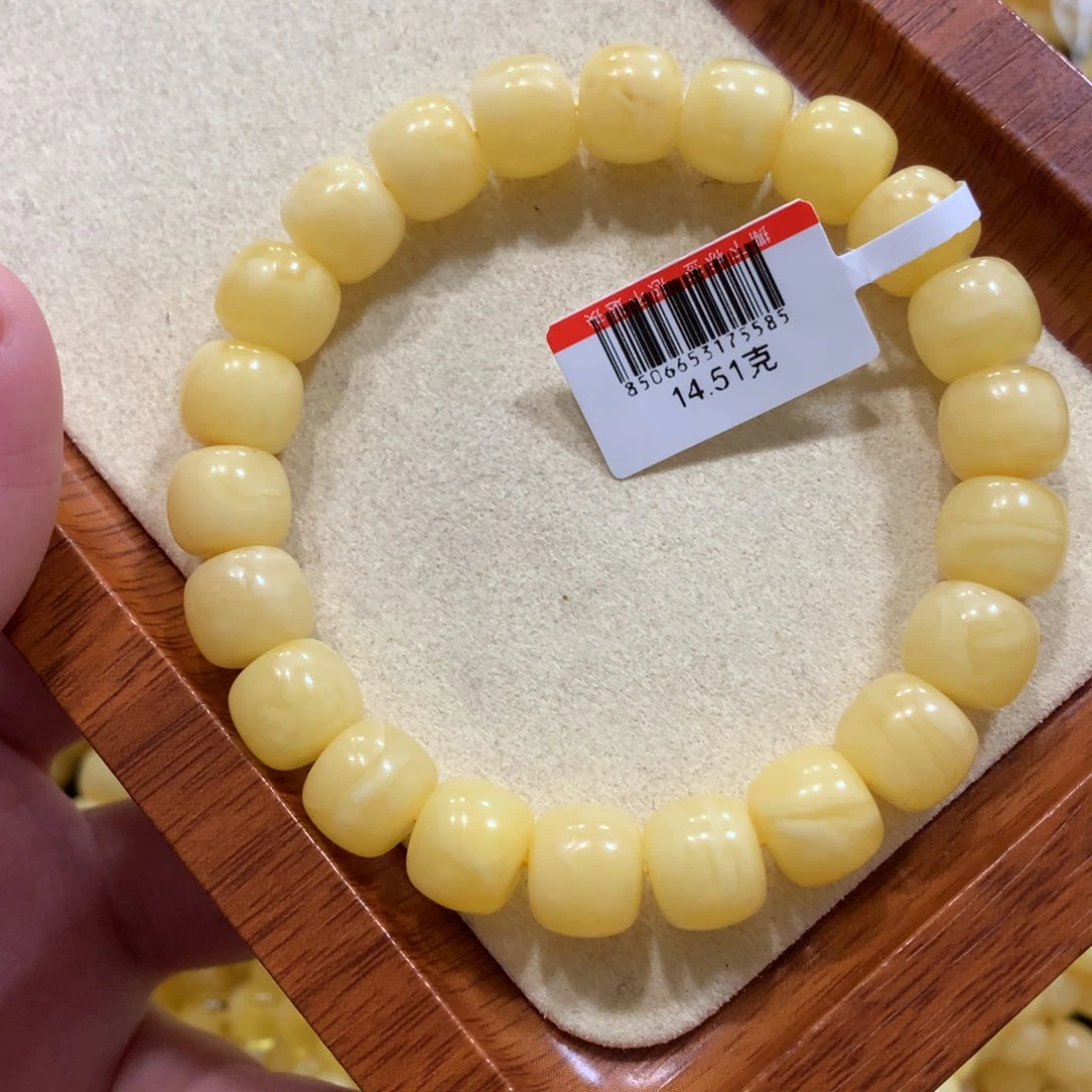 蜜蜡手链未镶嵌蜜蜡