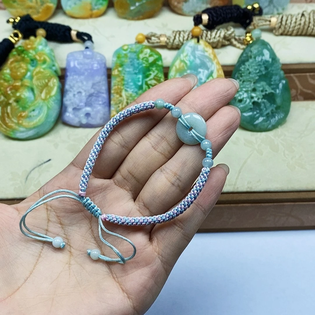 颈饰未镶嵌翡翠翡翠