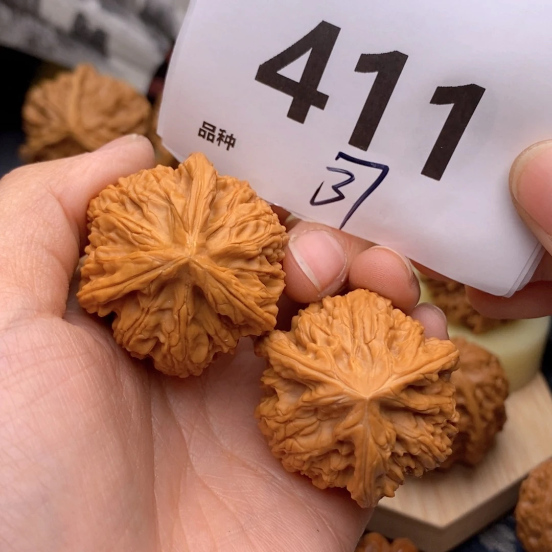 文玩核桃把件411号37文山