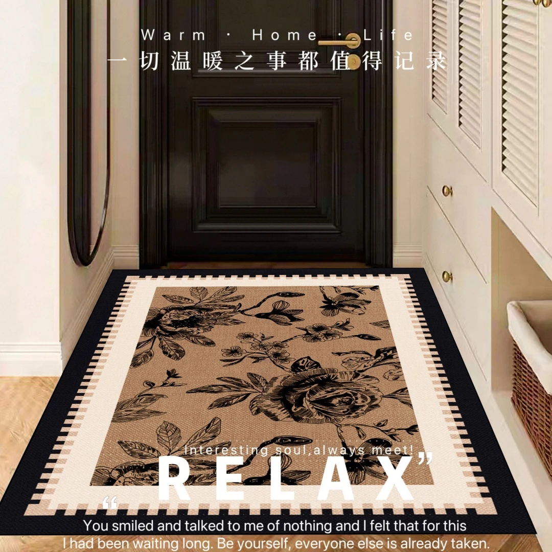 墨以-564【120x160】吸水硅藻泥地垫适用于大门口浴室厨房卫生间