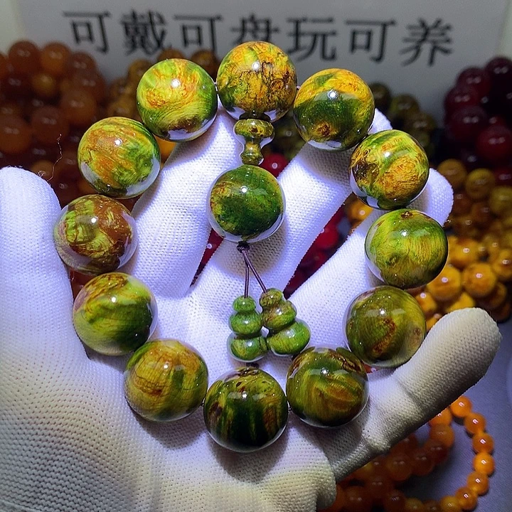 手串/手链松木（琥珀木）2.0 水墨丹青高货