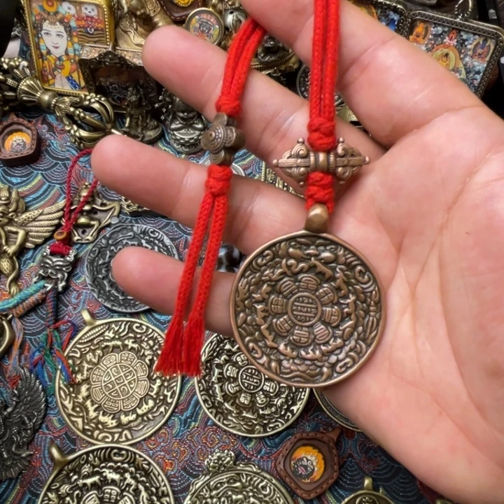 藏式风格九宫八卦牌