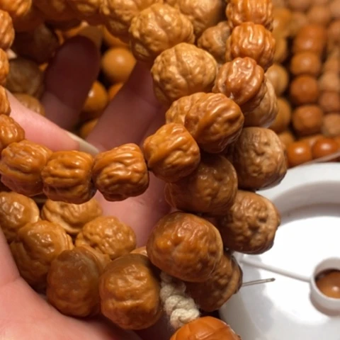 【闪购商品】猴头核桃手串好****?产品