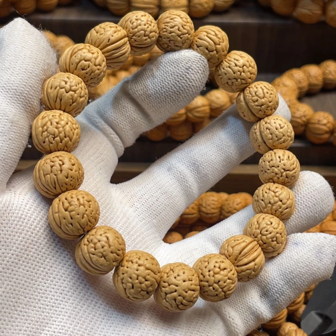 手串桃核永**败肌肉小苹果