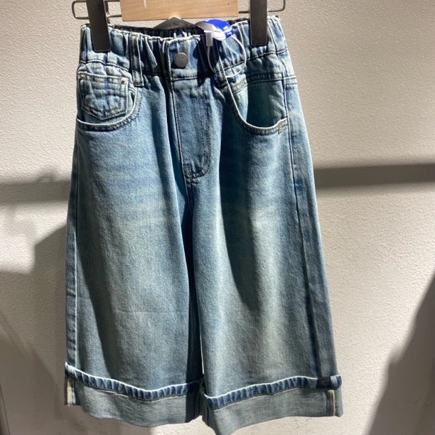 7212儿童直筒牛仔裤