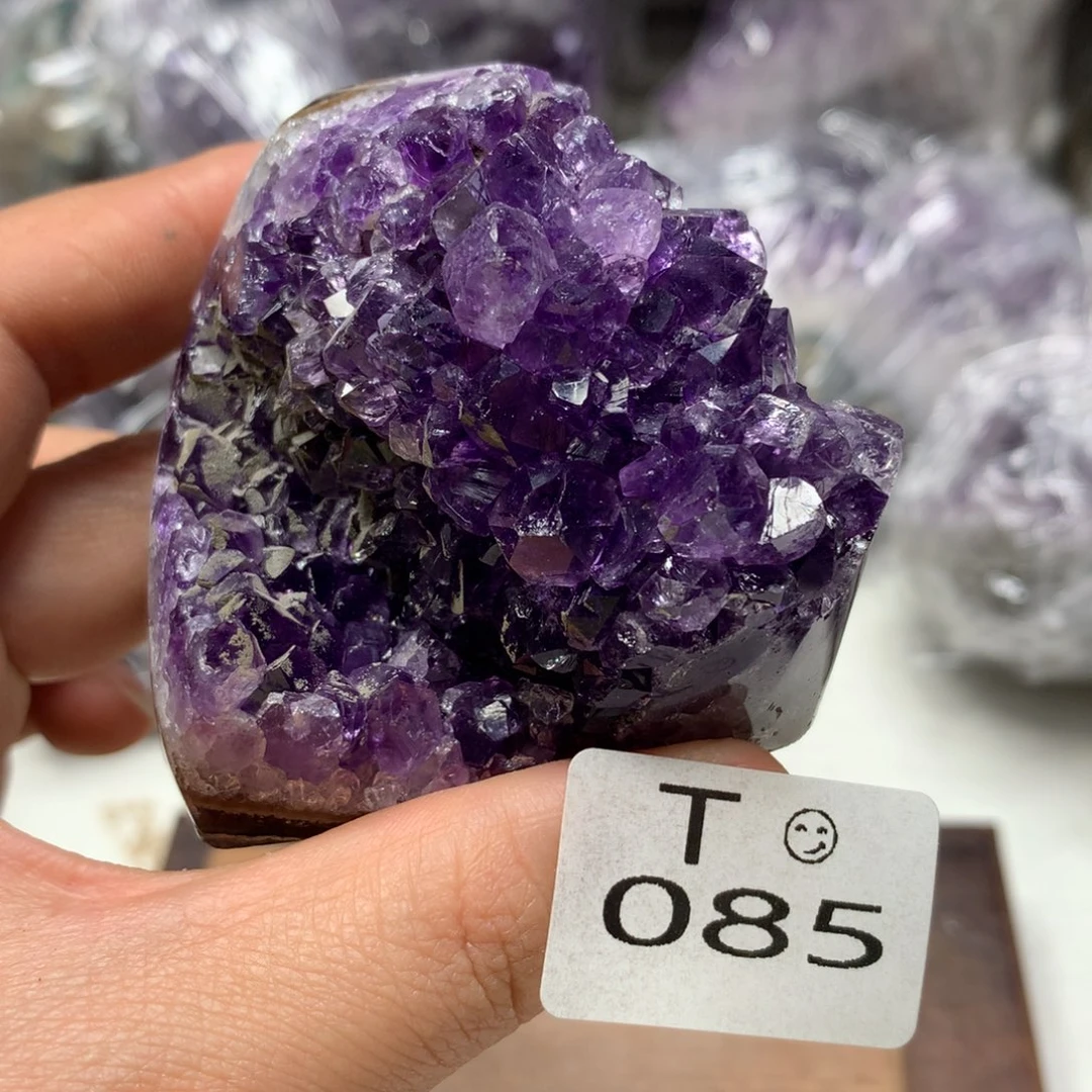 紫晶摆件未镶嵌水晶