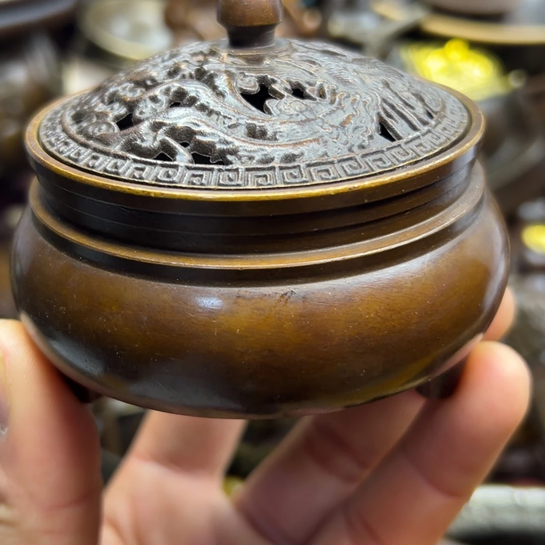 铜摆件欢迎欢迎你