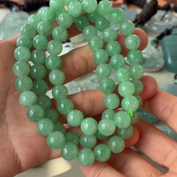 翡翠未镶嵌颈饰天然翡翠