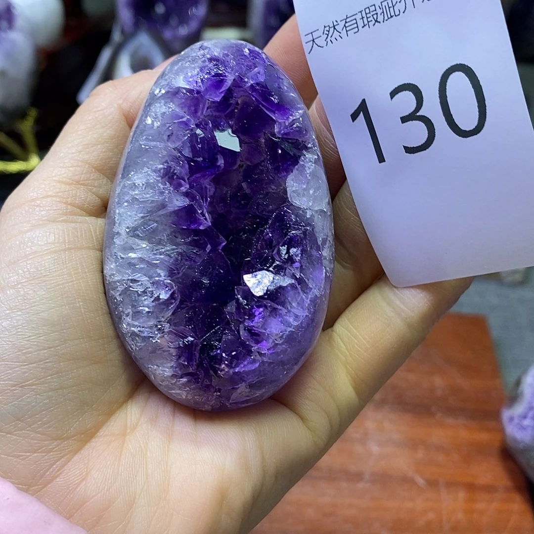 紫晶未镶嵌珠宝半成品