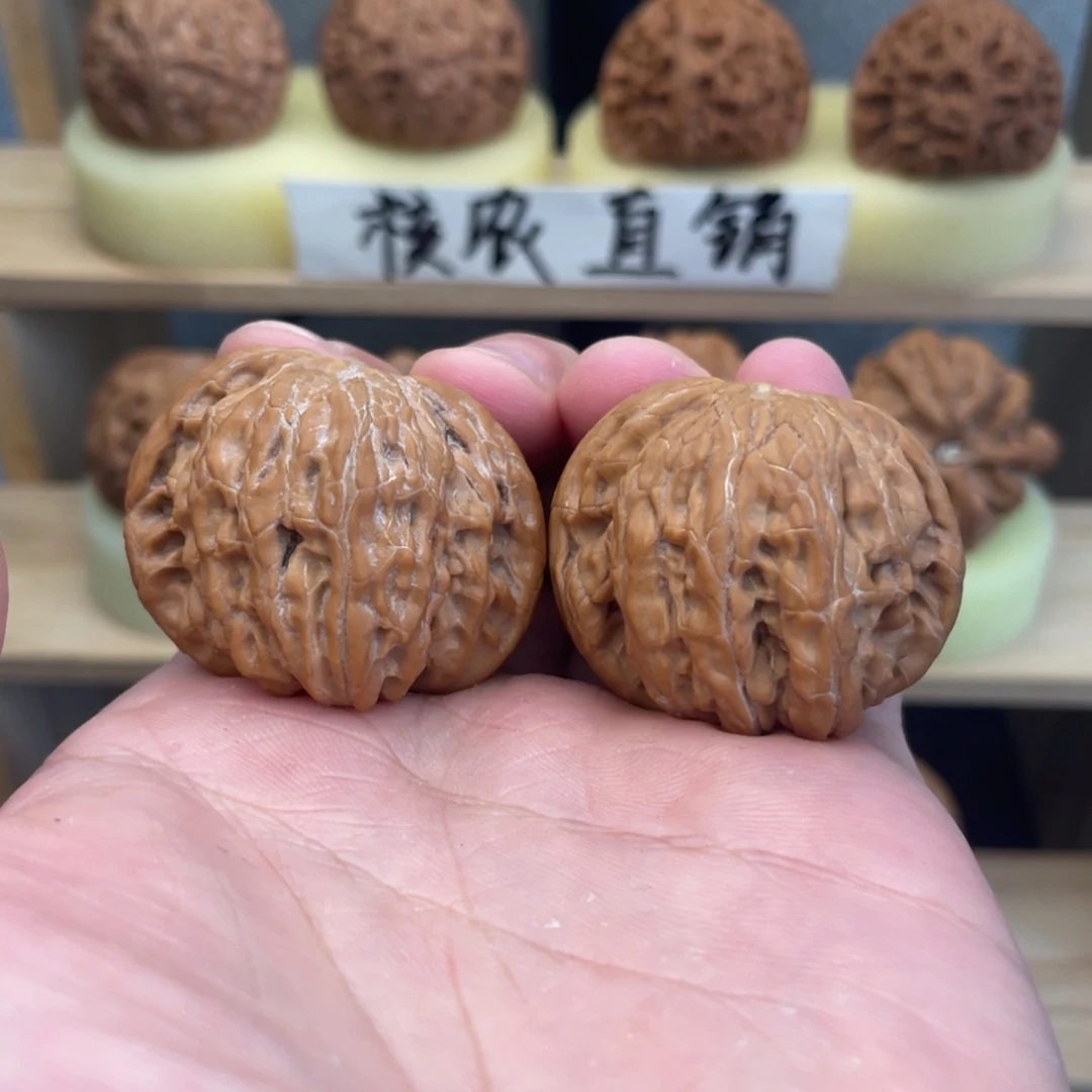 吊坠文玩核桃对歪磨盘37