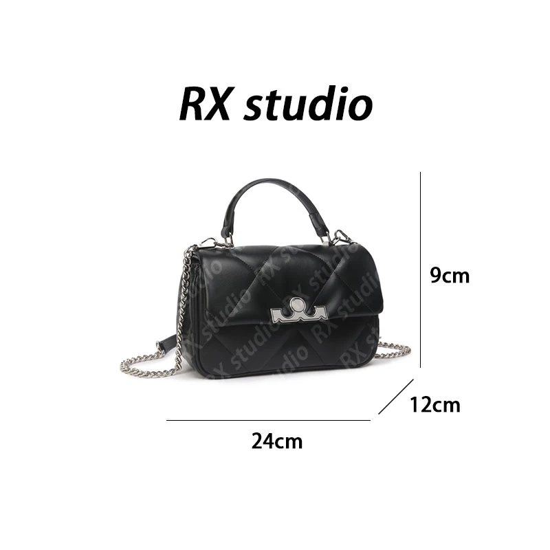 【母亲节礼物】BF-66327-黑色 轻奢小众设计感时尚百搭ins女士包