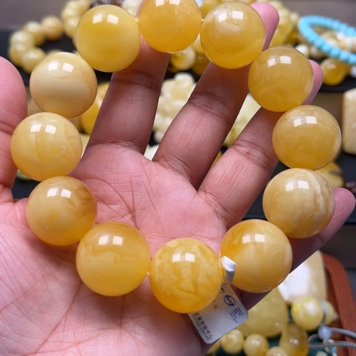 琥珀未镶嵌珠宝奇石M15号20+妖花