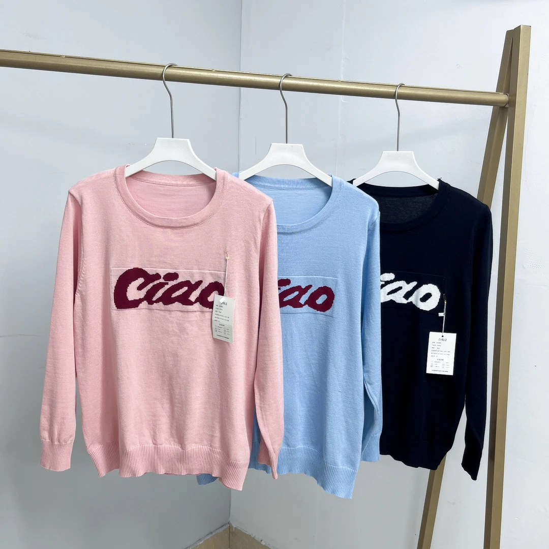 193女装T恤针织时尚休闲百搭宽松显瘦衬衣