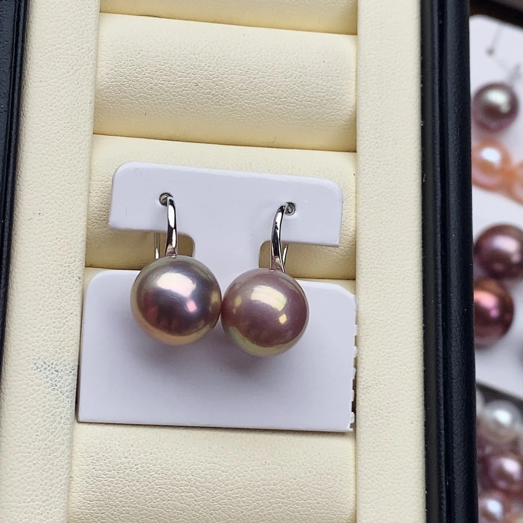 银S925镶嵌淡水珍珠颈饰