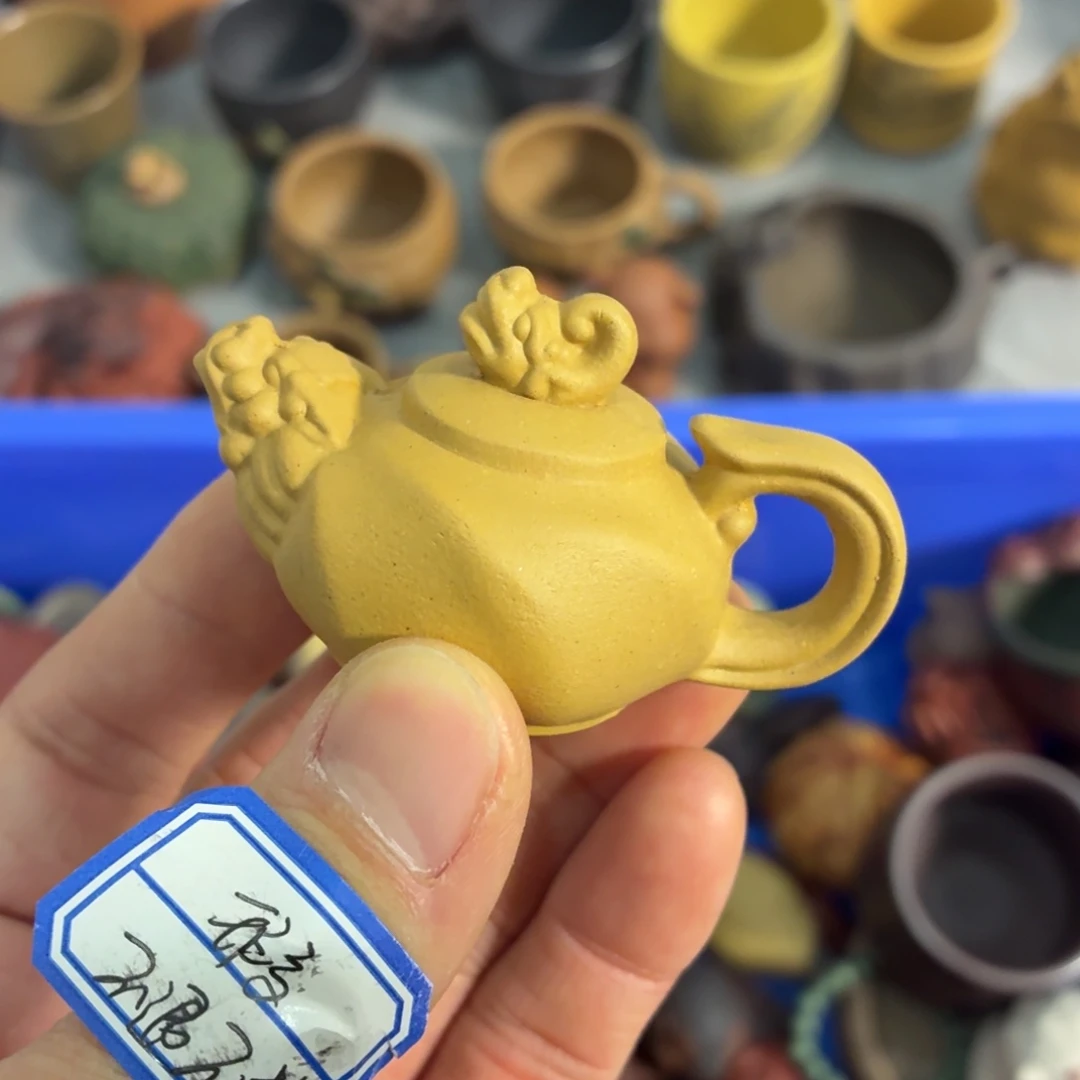 紫砂茶杯瑕疵不退不换介意勿拍