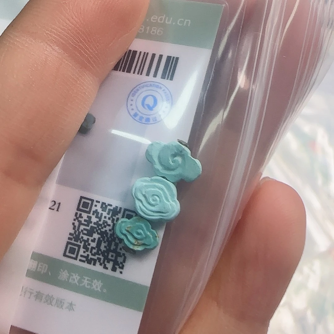 绿松石珠宝半成品未镶嵌