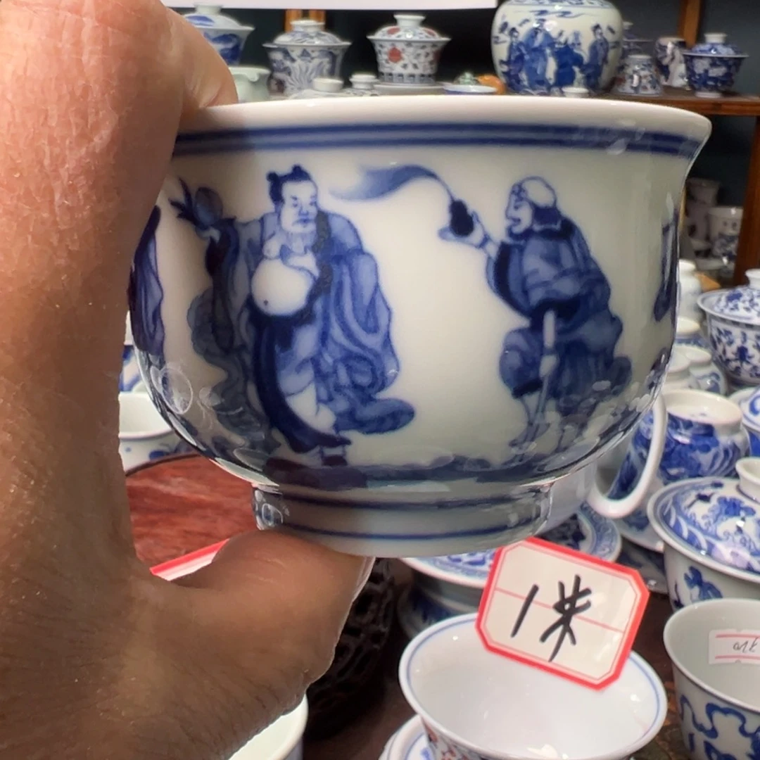 摆件景德镇青花瓷器