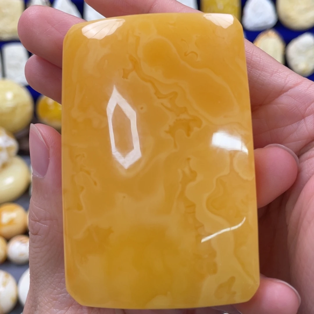 蜜蜡裸石未镶嵌琥珀蜜蜡牌子