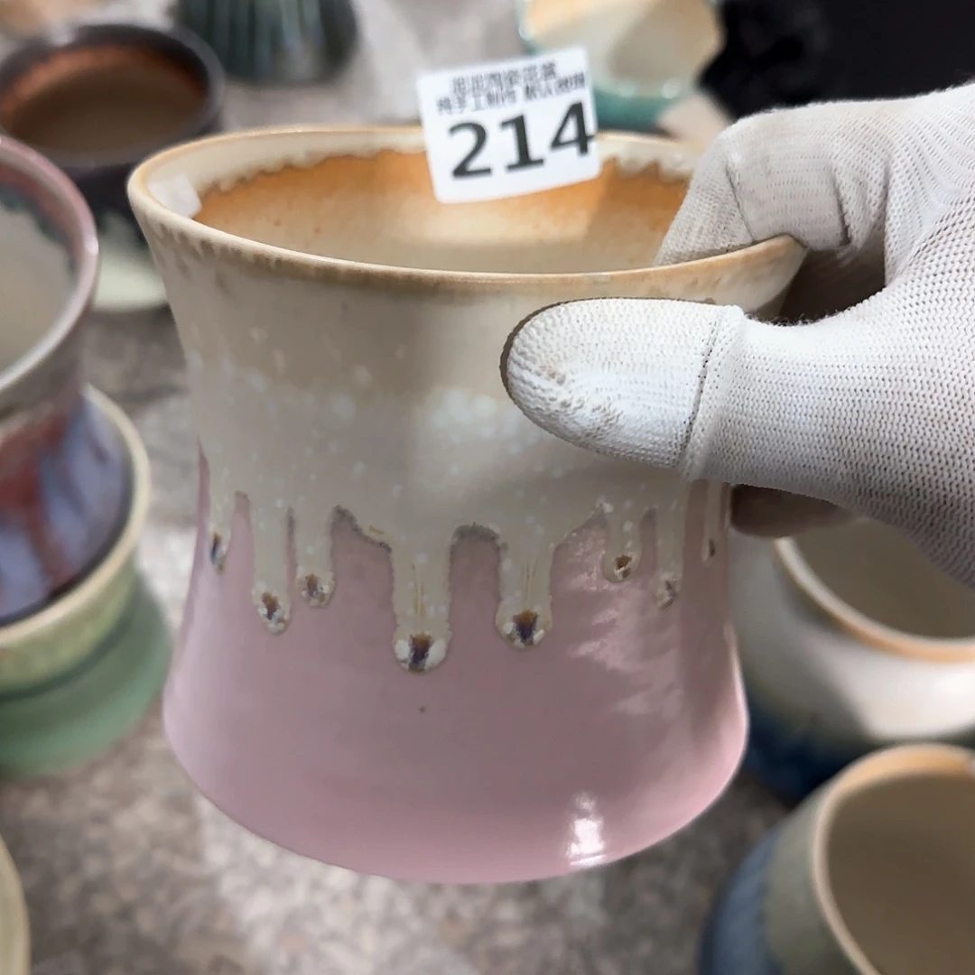 瓷片默认次品景德镇手工花盆