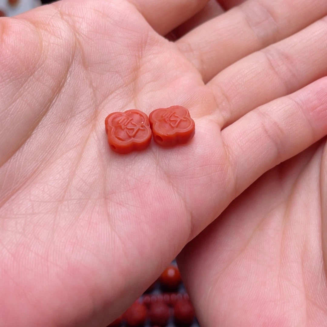 【闪购商品】南红玛瑙背云2个未镶嵌?****暖