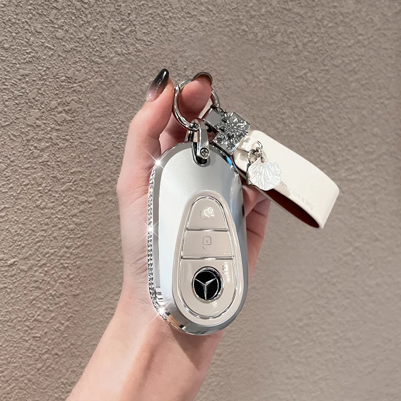 奔驰钥匙套e350el eqe c350el车s400迈巴赫s480梅赛德斯s级cle260