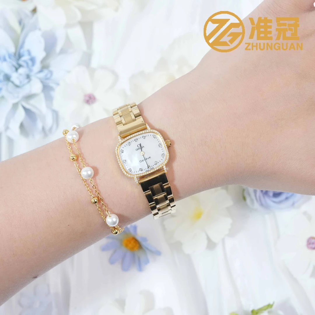 95新 Omega/欧米茄 20.5*24mm手动机械MR3903日内瓦后钻瑞士名表