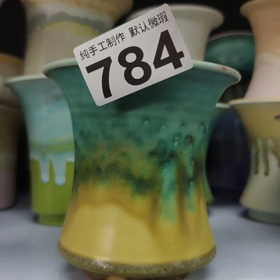 景德镇手工高温陶瓷：口11.5高12