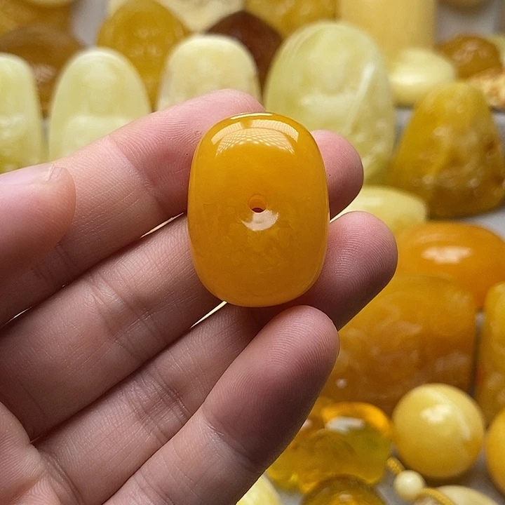 琥珀颈饰未镶嵌琥珀蜜蜡吊坠
