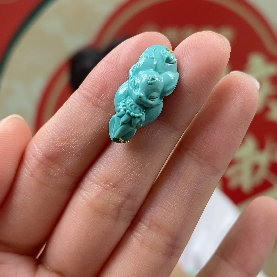 绿松石未镶嵌珠宝奇石