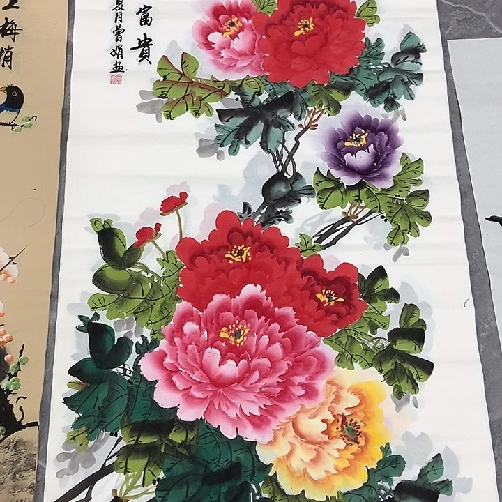 小周画廊的直播间