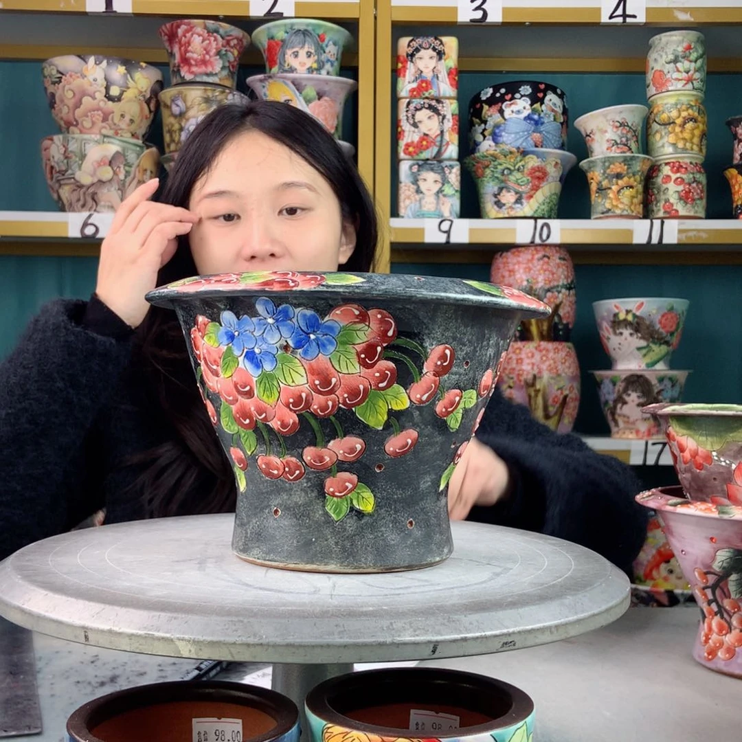 罐景德镇手工瑕疵180