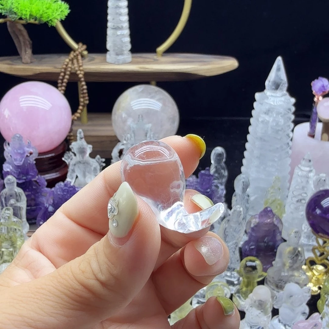 水晶珠宝半成品未镶嵌