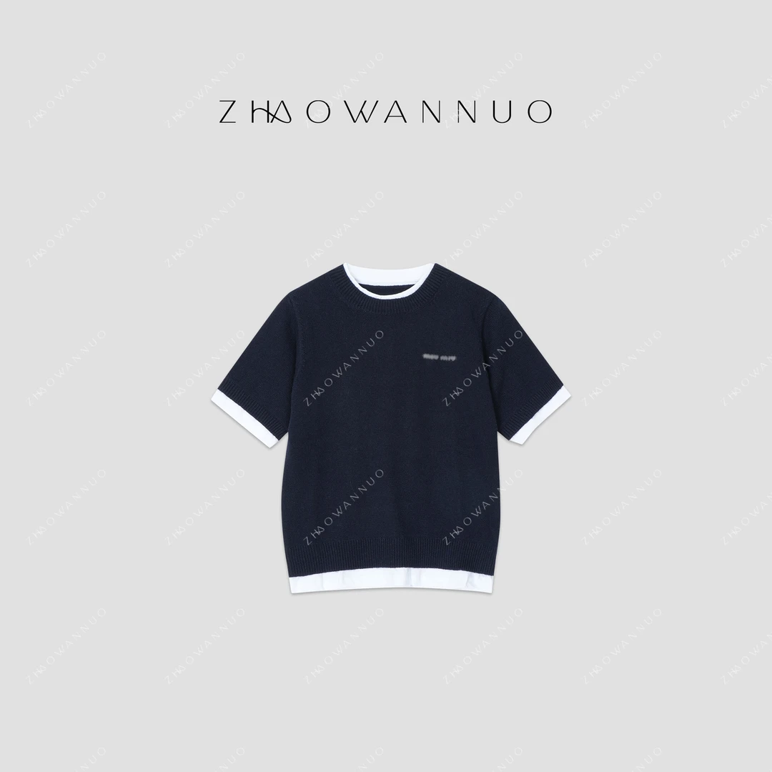 ZHAO WANNUO 丨短袖T恤NC0931