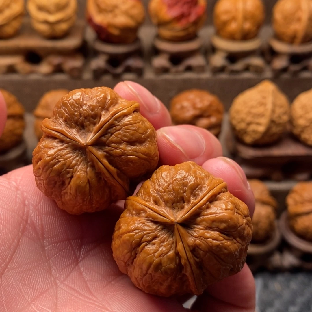 文玩核桃把件铁核桃