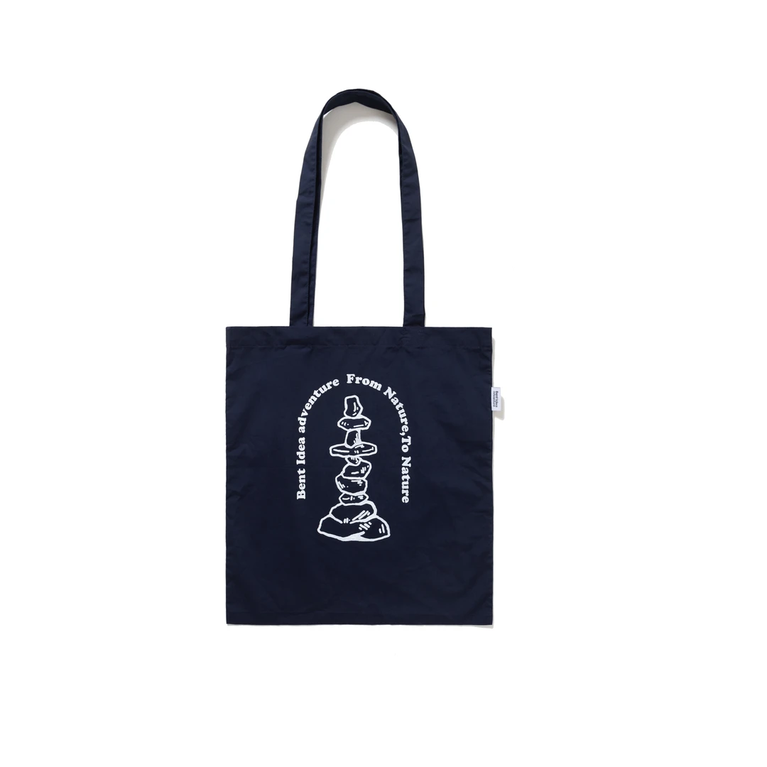 BENT IDEA ADVENTURE玛尼堆插画油墨印花手提包