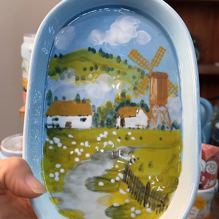 陶景德镇釉下手绘陶瓷