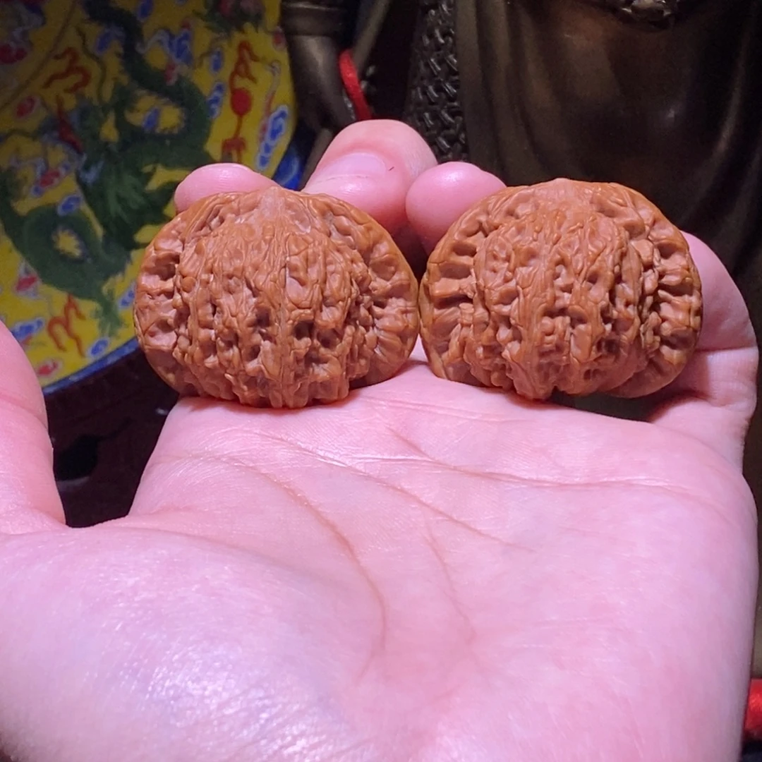 文玩核桃吊坠全品41正磨 石子磨