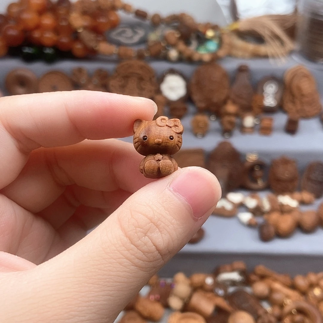 檀香木无事牌默认微瑕