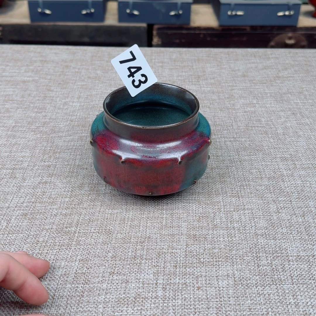 摆件陶瓷旧藏摆件