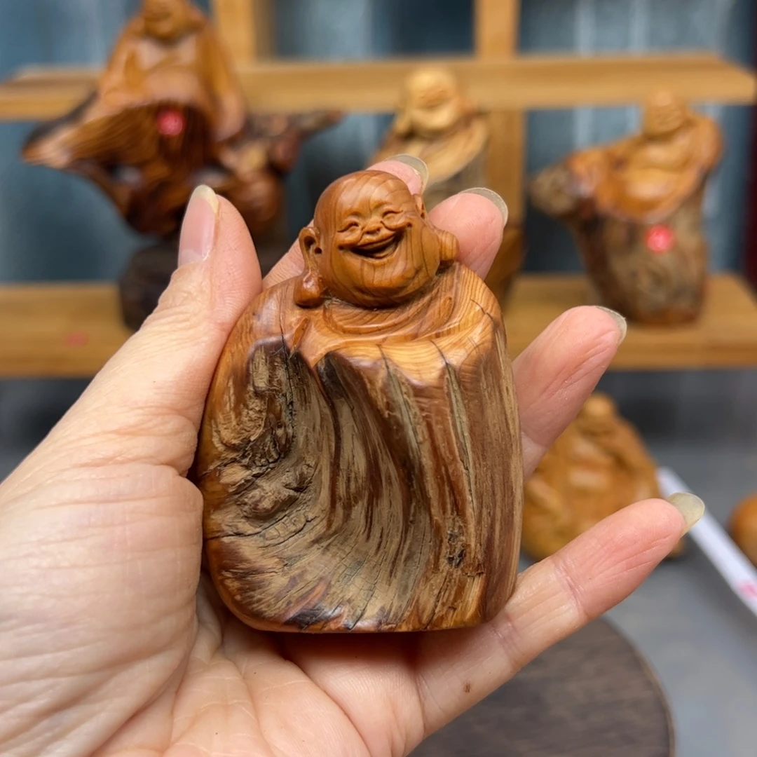 柏木崖柏木摆件手把件37