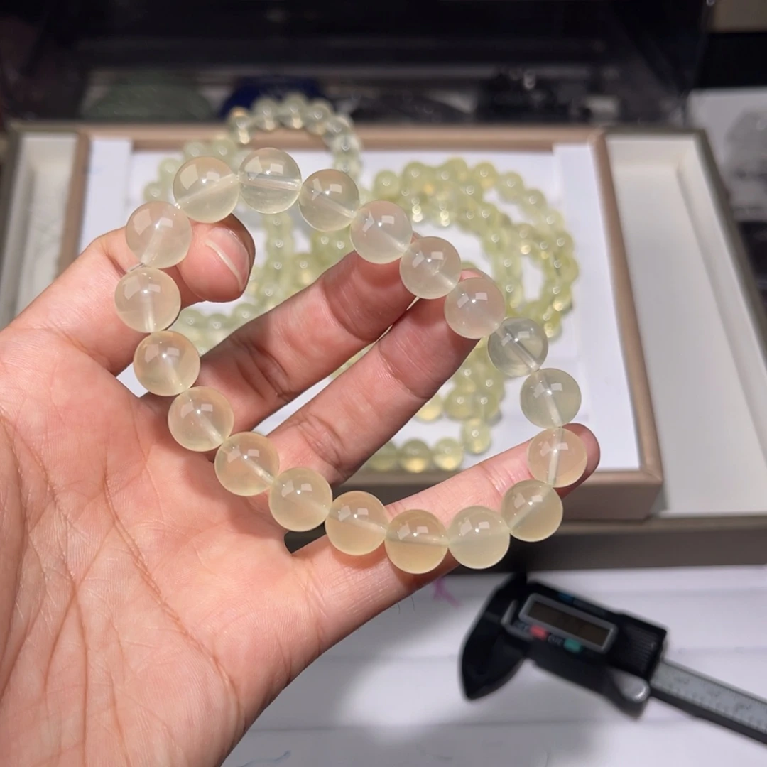 水晶手链未镶嵌黄水晶011