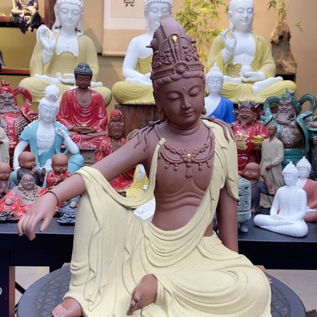 摆件紫砂大自在摆件