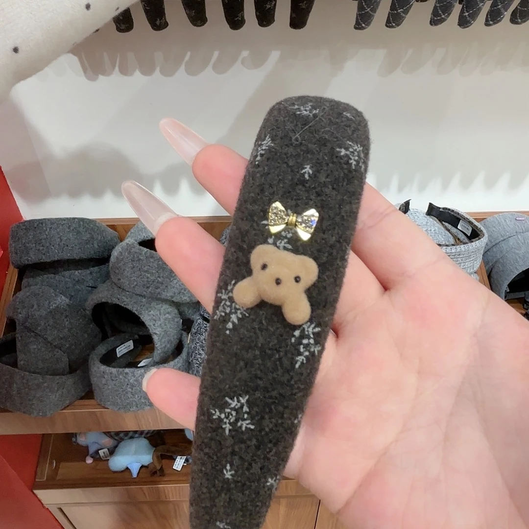 皮质铁合金发饰发夹