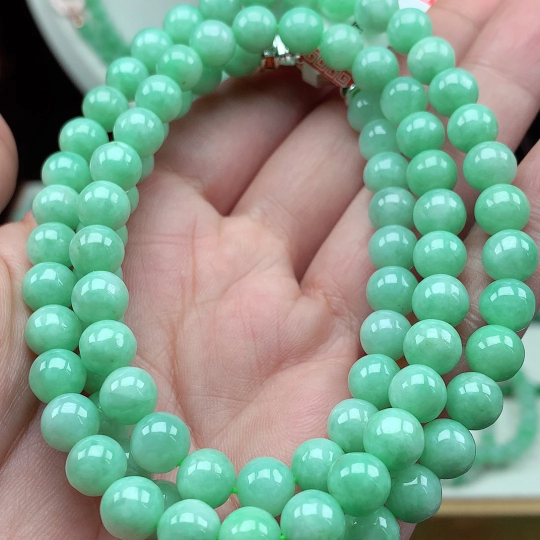 翡翠未镶嵌手链翡翠