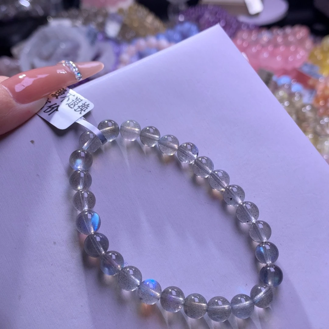 手链未镶嵌水晶小灯泡灰月光7m