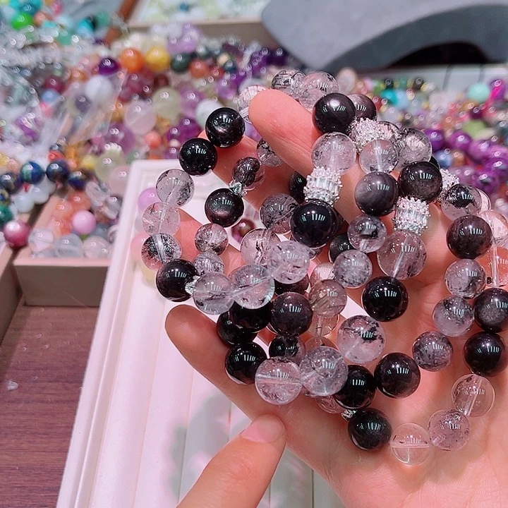 水晶手链未镶嵌闪灵240