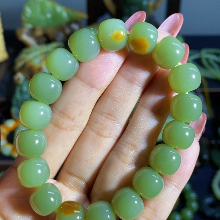 和田玉套链未镶嵌武**工