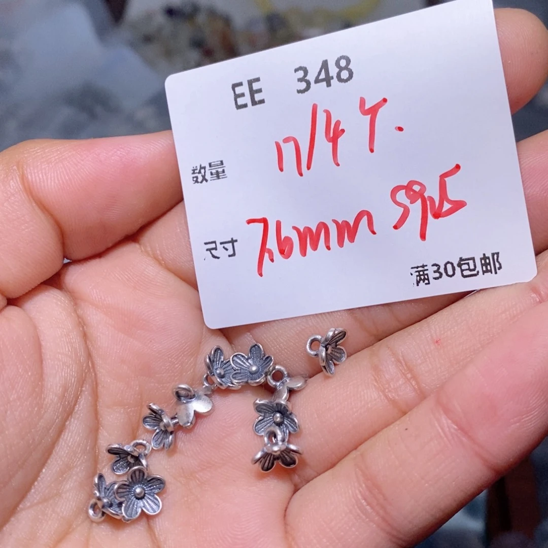 水晶颈饰银S925镶嵌EE348