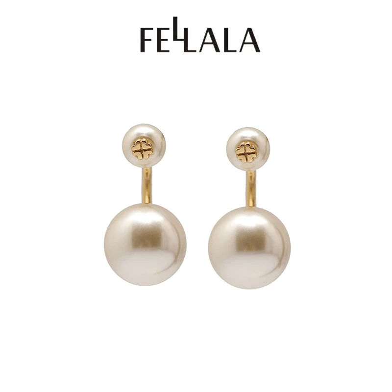 [' 抖音双11'」Fellala/翡拉拉「印象巴黎」原创设计轻奢复古耳饰